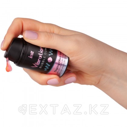 Bubble Gum діріл әсері бар сұйық интимдік гель, 15 мл от sex shop Extaz фото 2