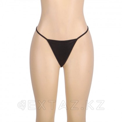 Ohyeah шілтері бар былғары көйлек + жіптер, XL-2XL от sex shop Extaz фото 10