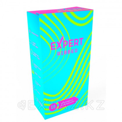 EXPERT Ribbed презервативтері, қырлы, 15 дана от sex shop Extaz фото 2