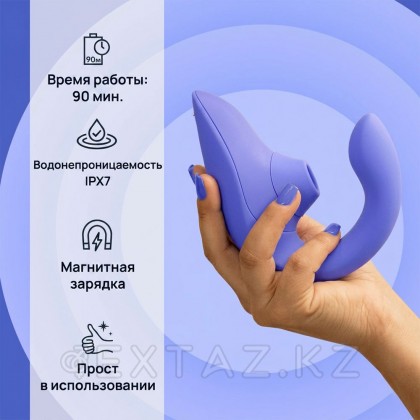 Womanizer Blend байланыссыз клиторлық стимулятор, көк от sex shop Extaz фото 12