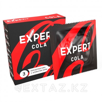 EXPERT Cola презервативтері, Кола хош иісі, 3 дана от sex shop Extaz фото 2