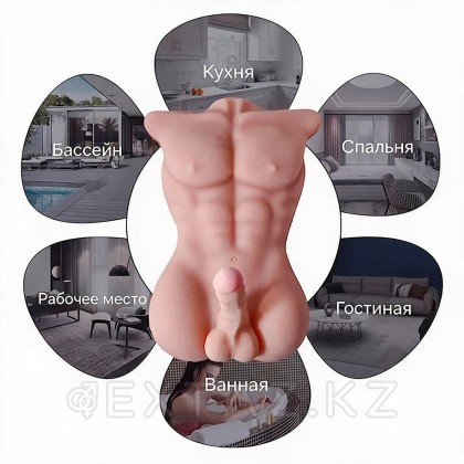 Дилдомен спорттық ерлер денесі (8,5 кг.) от sex shop Extaz фото 11
