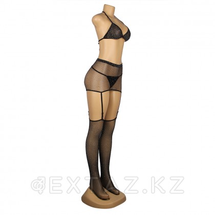 Бодисетка со стразами Diamond (XS-M) от sex shop Extaz фото 6