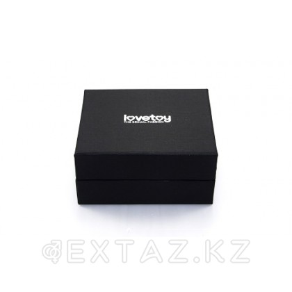 Серебряная пробка с кристаллом (голубой) от sex shop Extaz фото 4