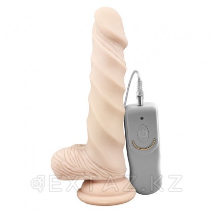 Рельефный вибратор от Lealso, 21 см от sex shop Extaz