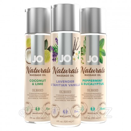 Jo Naturals массаж майы Кокос және әк, 120 мл от sex shop Extaz фото 7