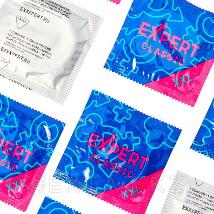 EXPERT Classic XXL презервативтері, классикалық, үлкейтілген, 15 дана от sex shop Extaz фото 4