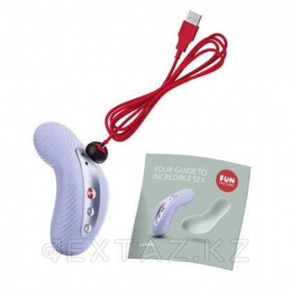 Fun Factory Laya III әмбебап діріл массажы (Ашық күлгін) от sex shop Extaz фото 4