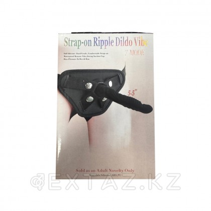Страпон силикон, вибратор - 14 см. от sex shop Extaz фото 4