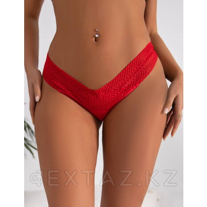 Трусики с доступом Ladies красные (XS-S) от sex shop Extaz фото 2