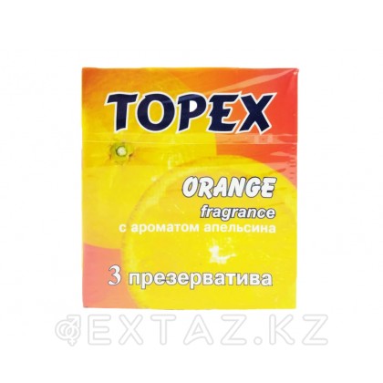 Topex презервативтері, апельсин, 3 дана. от sex shop Extaz