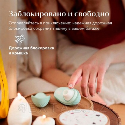 Womanizer Liberty 2 байланыссыз клиторальды стимулятор, сұр-жасыл от sex shop Extaz фото 12