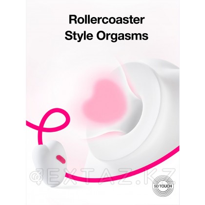 Бесконтактный клиторальный стимулятор Sauce Sweeeheart белый от sex shop Extaz фото 8