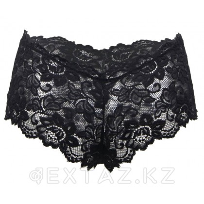 Трусики-шортики кружевные (XL-2XL) от sex shop Extaz фото 3