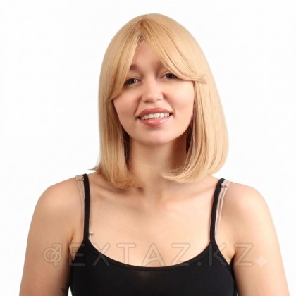30 см жарылысы бар жасанды Парик, аққұба түсі от sex shop Extaz