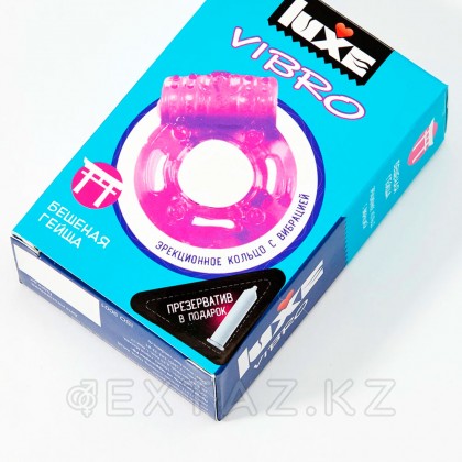 Діріл сақинасы LUXE VIBRO құтырған гейша (+ презерватив) от sex shop Extaz фото 4