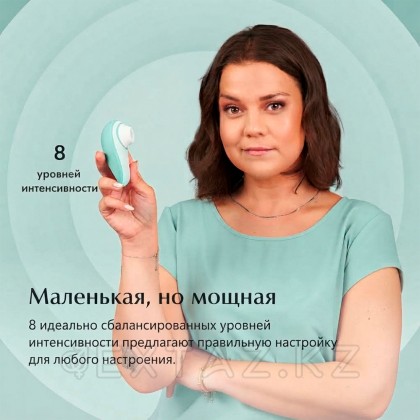 Womanizer Liberty 2 байланыссыз клиторальды стимулятор, сұр-жасыл от sex shop Extaz фото 11