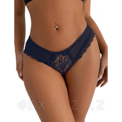 Sexy Floral көк Трусики (XL-2XL) от sex shop Extaz