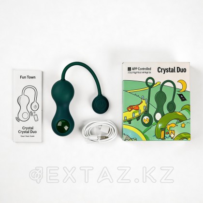 Magic Motion Crystal duo кегель жаттықтырушысы қою жасыл от sex shop Extaz фото 4