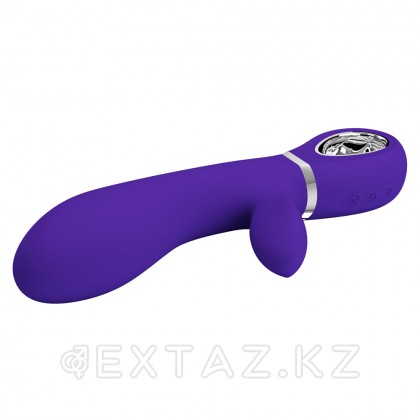 Томас супер жұмсақ қоян вибраторы (20 см) көк от sex shop Extaz фото 8