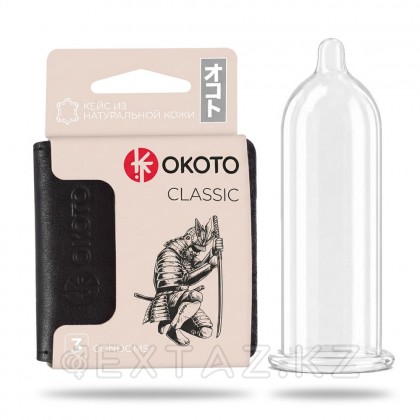 Презервативтер OKOTO classic № 3 кейс от sex shop Extaz