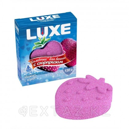 Luxe тосын ваннаға арналған бомба (құлпынай), 120 г. от sex shop Extaz фото 2