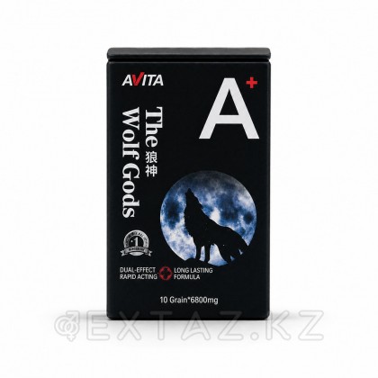 The Wolf Gods эрекцияны ұзартуға арналған құрал (10 таблетка) от sex shop Extaz