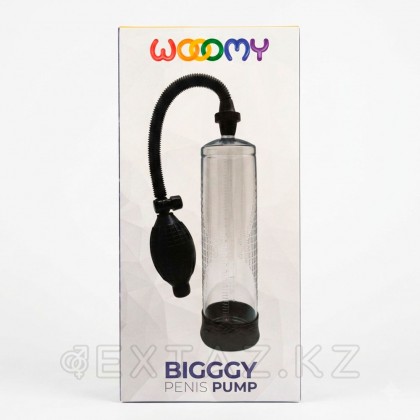Wooomy bigggy Black вакуумдық сорғы от sex shop Extaz фото 6