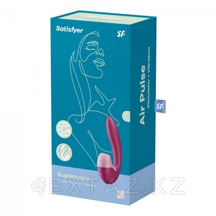 Satisfyer Supernova қызғылт клиторлық ынталандыру діріл массажы от sex shop Extaz фото 5