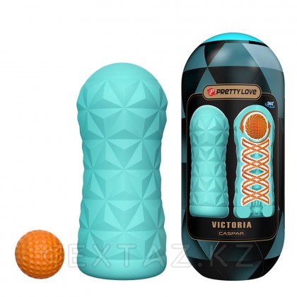 Компактный мастурбатор с внутренним стимулятором Victoria caspar - extaz.kz Victoria Caspar ішкі стимуляторы барактам мастурбатор от sex shop Extaz