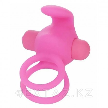 Power duo clit cockring эрекциялық діріл сақинасы (қызғылт) от sex shop Extaz фото 2