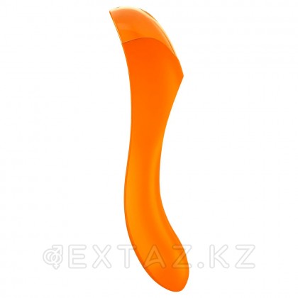Satisfyer candy cane шағын саусақ вибраторы қызғылт сары от sex shop Extaz фото 3