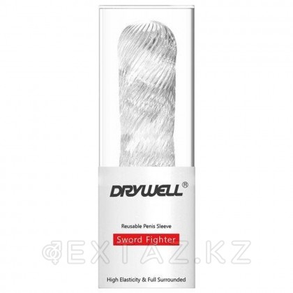 Қайта пайдалануға болатын пенис кеңейтетін саптама-DryWell Sword Fighter от sex shop Extaz