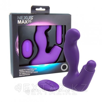 Nexus MAX 20 қуық асты безінің діріл массажы күлгін от sex shop Extaz фото 6