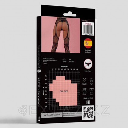 Amor el Balboa (S/L)белбеуі бар торлы шұлықтар от sex shop Extaz фото 3