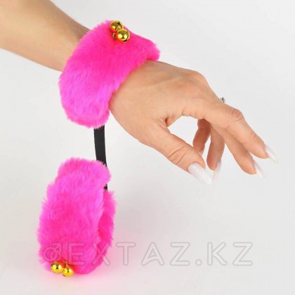 Қоңырауы бар кісен, қызғылт от sex shop Extaz