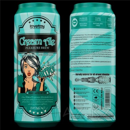 Lovetoy Cream Ale мастурбаторы (ауыз), жалаңаш от sex shop Extaz фото 16