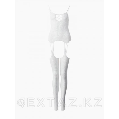 Кеудеге кесілген ақ түсті костюм (импульс) (S-L) от sex shop Extaz фото 2