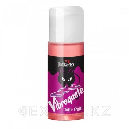 Тутти-фрутти дәмі бар vibroquet сұйық вибраторы от sex shop Extaz
