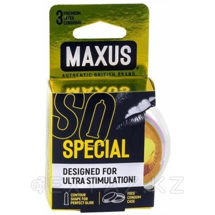 Maxus Air special №3 нүктелі қырлы презервативтер от sex shop Extaz