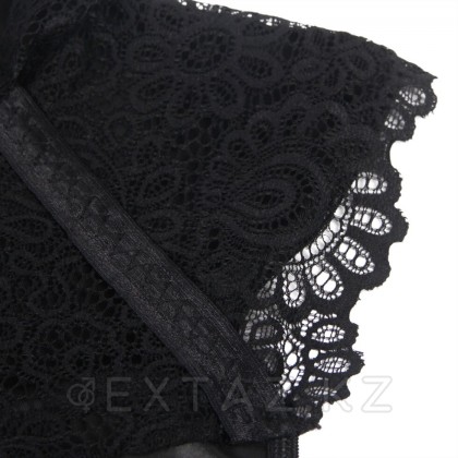 Ohyeah шілтері бар былғары көйлек + жіптер, XL-2XL от sex shop Extaz фото 8