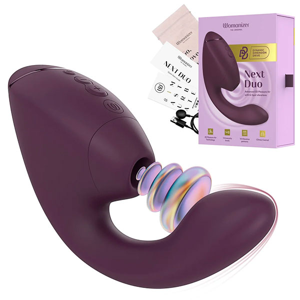 Комплектация фиолетового Womanizer Next Duo