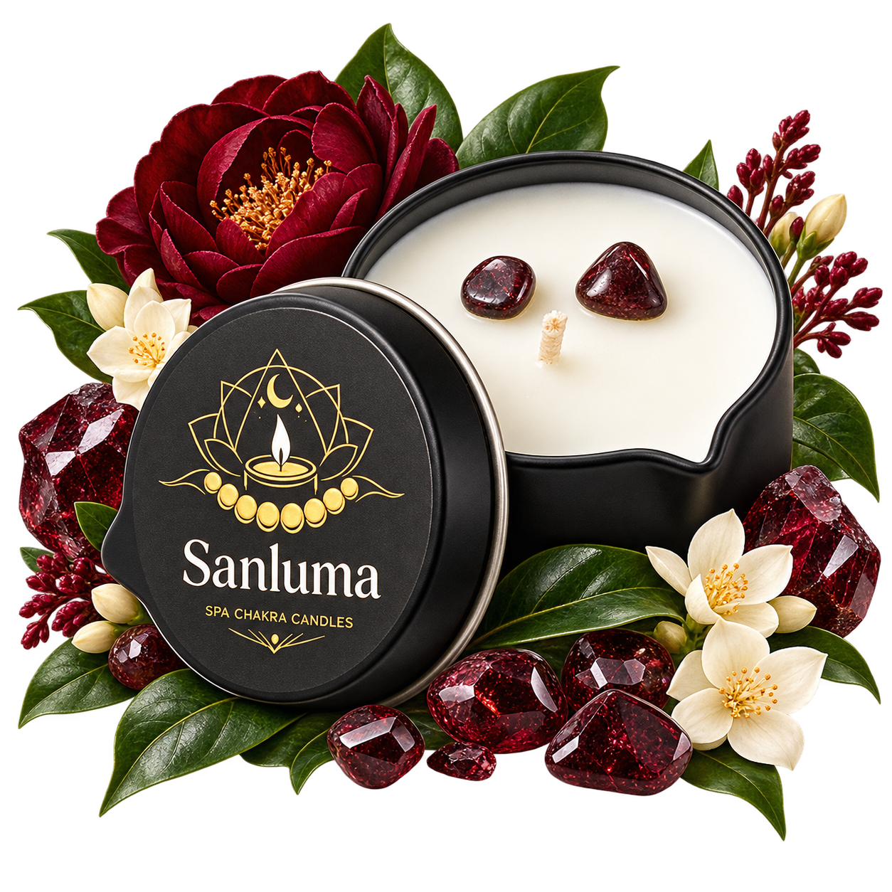 Sanluma Инстинкт массажға арналған SPA шамы 40 г