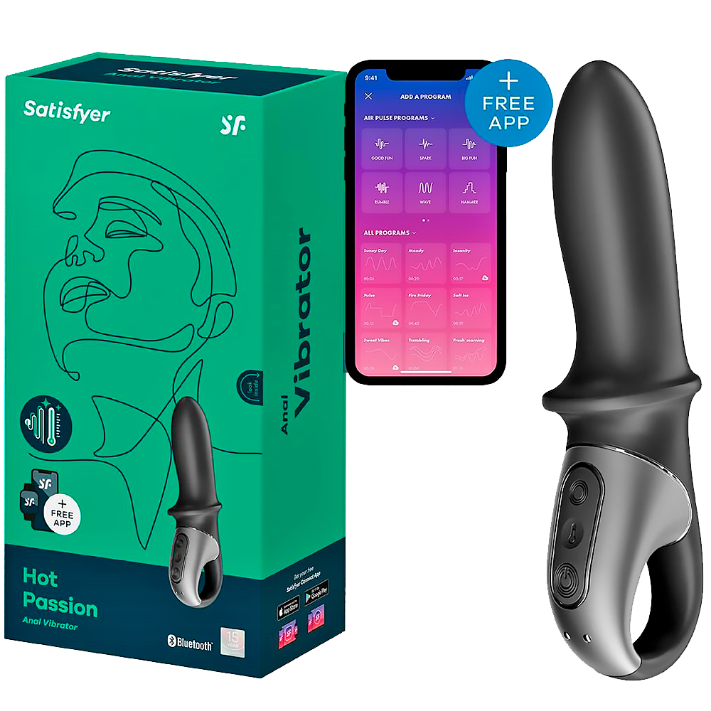 Анальный смарт вибратор с подогревом Satisfyer Hot Passion